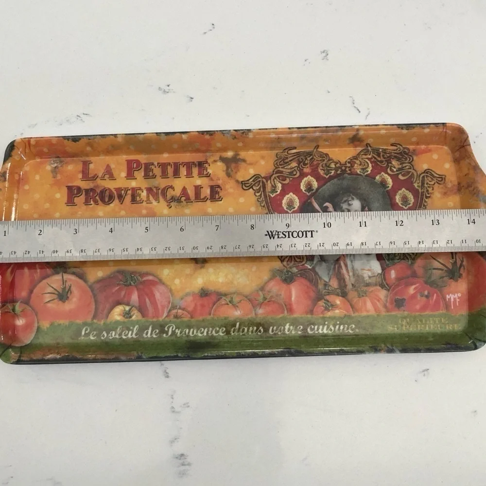 Le Petite Provençal Tomato Crate Label Serving Tray 🍅